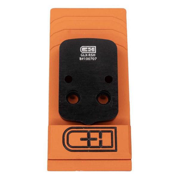C & H Precision Pistol Red Dot Adapter Plate for Glock 43X/48 MOS RSH