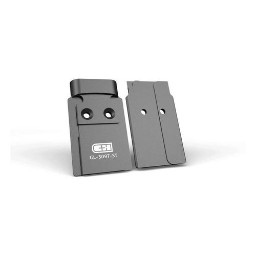 C&H Precision Pistol Red Dot Steel Adapter Plate for Glock MOS - Primary Image