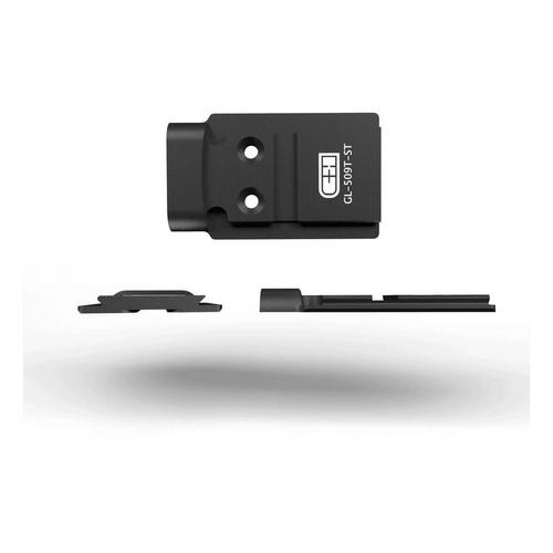 C&H Precision Pistol Red Dot Steel Adapter Plate for Glock MOS - Primary Image