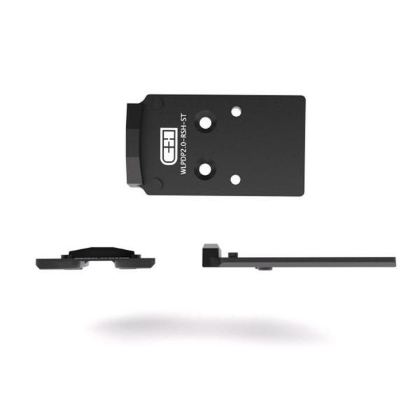 C&H Precision Pistol Red Dot Adapter Plate for Walther DEFENSE PDP 2.0