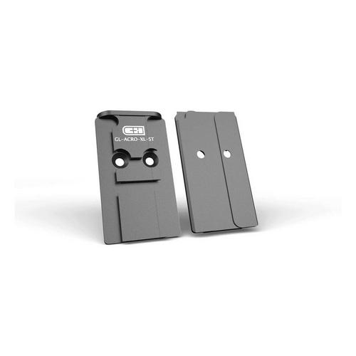 C&H Precision Pistol Red Dot Steel Adapter Plate for Glock MOS - Primary Image