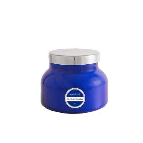 Capri Blue Coconut Santal Blue 19 oz Signature 19oz Jar Candle - Primary Image