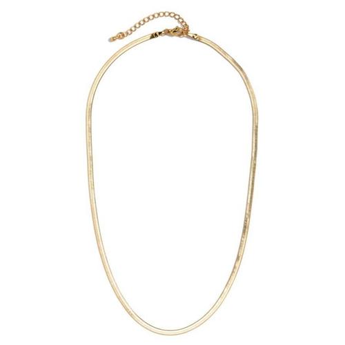 Splendid Iris Herringbone Chain Necklace - Primary Image