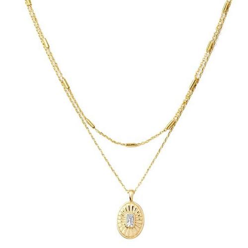 Splendid Iris Layered to Perfection Necklace - Primary Image