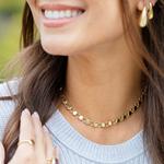 Splendid Iris Infinite Collar Necklace - Thumbnail 2 of 3