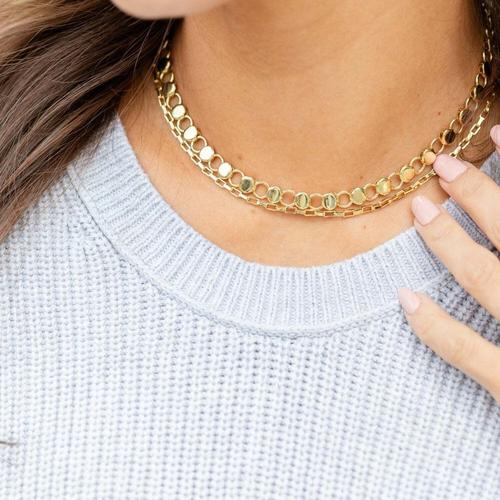 Splendid Iris Infinite Collar Necklace - Primary Image