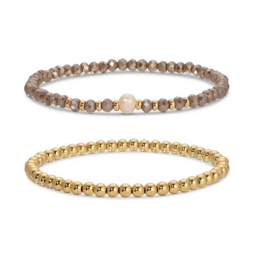 Women's Splendid Iris Beaded Stretch Bracelet Set - Primary Image