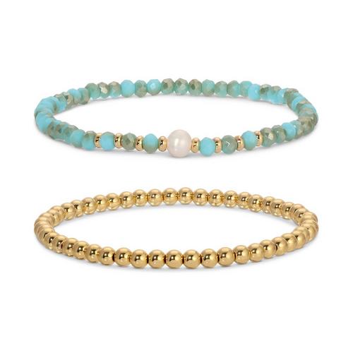 Women's Splendid Iris Beaded Stretch Bracelet Set - Primary Image