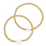 Women's Splendid Iris Quatrefoil Stretch Bracelet Set - Thumbnail 1 of 7