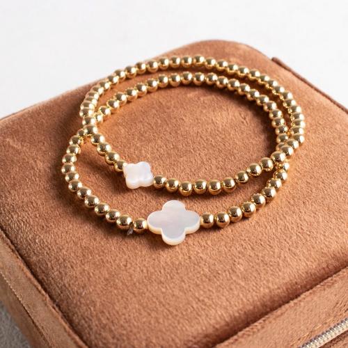 Women's Splendid Iris Quatrefoil Stretch Bracelet Set - Primary Image