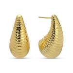 Splendid Iris Trending Teardrop Stud Earrings - Thumbnail 1 of 3