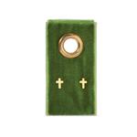 Splendid Iris Small Cross Stud Earrings - Thumbnail 1 of 3