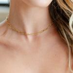 Splendid Iris Chic Paperclip Collar Necklace - Thumbnail 2 of 3