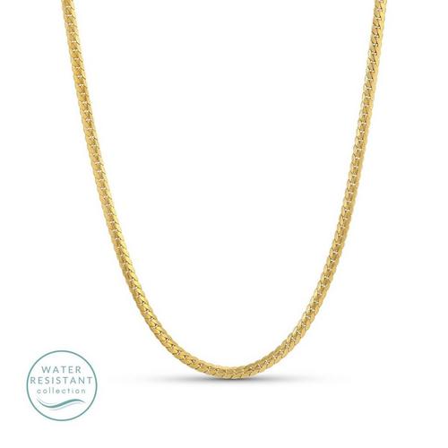 Splendid Iris Sleek Herringbone Collar Necklace - Primary Image