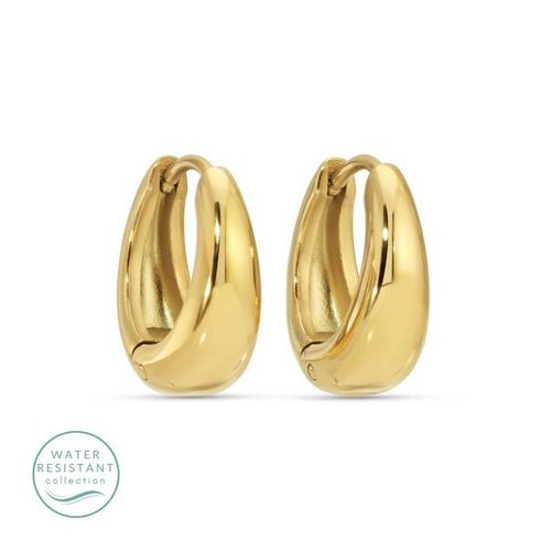 Splendid Iris Narrow to Wide Huggie Earrings - Primary Image