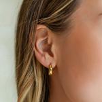 Splendid Iris Narrow to Wide Huggie Earrings - Thumbnail 2 of 2