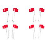 Kwik Goal Bulk Official Corner Flags - 16 Flags - Thumbnail 1 of 5