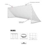 Kwik Goal Academy Soccer Goal - 7' x 21' - Thumbnail 2 of 6