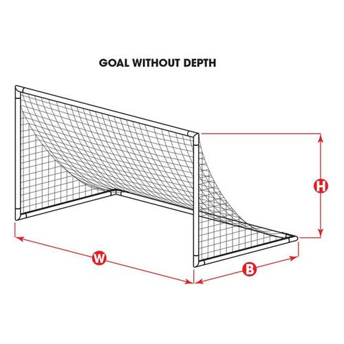 Kwik Goal 3B7221 Soccer Net - 4H X 6W X 0D X 4B - Primary Image
