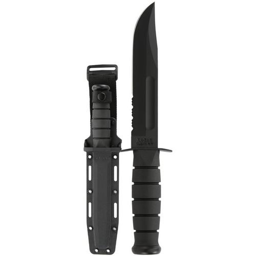 Ka-Bar Full Size KA-BAR Partially Serrated Fixed Blade Knife - Primary Image