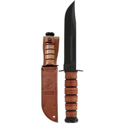 Ka-Bar USMC Straight Edge Knife - Primary Image