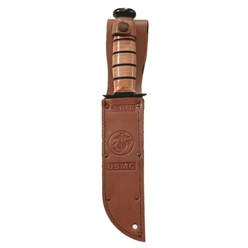 Ka-Bar USMC Straight Edge Knife - Primary Image