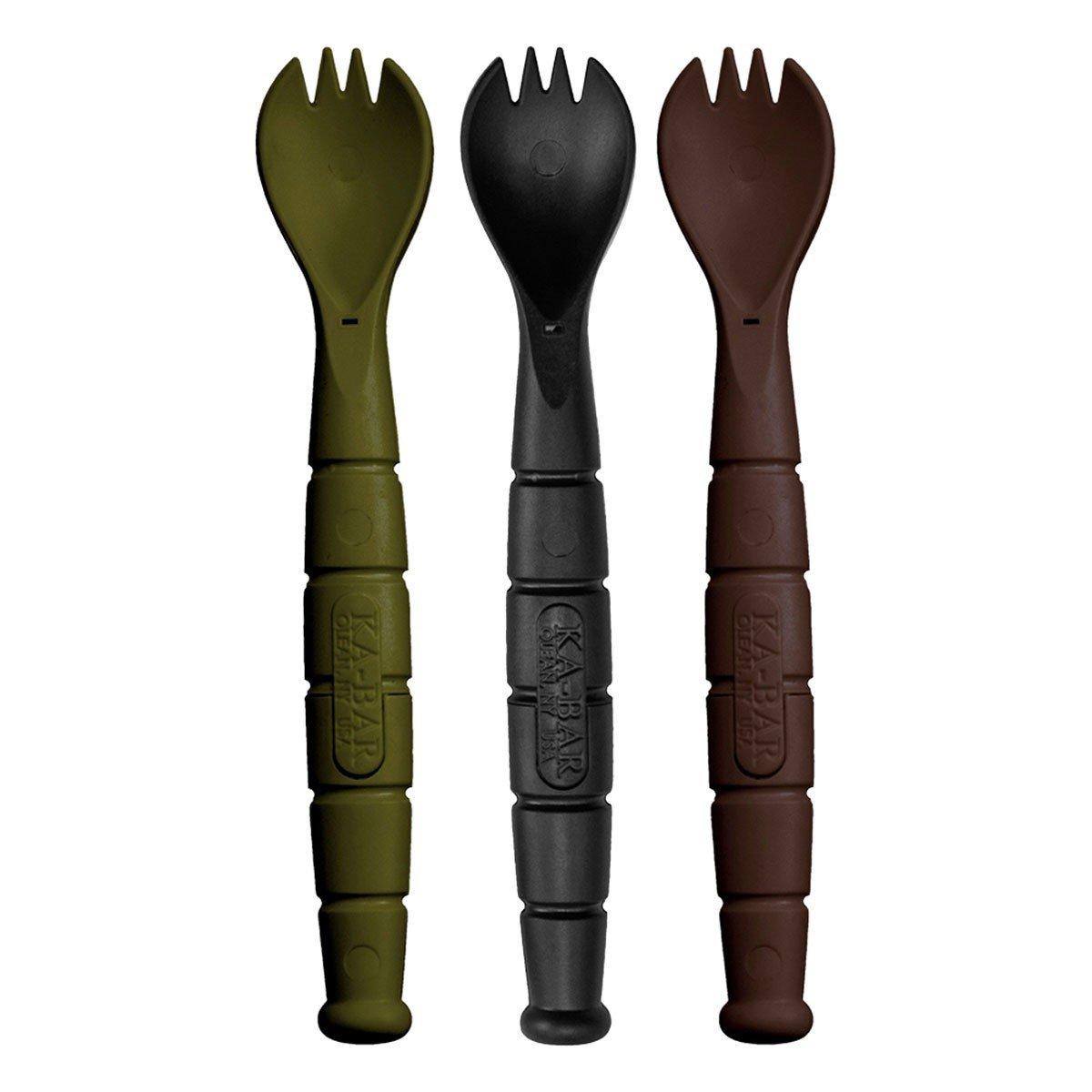 Ka-Bar Field Kit Spork Three Pack Knife