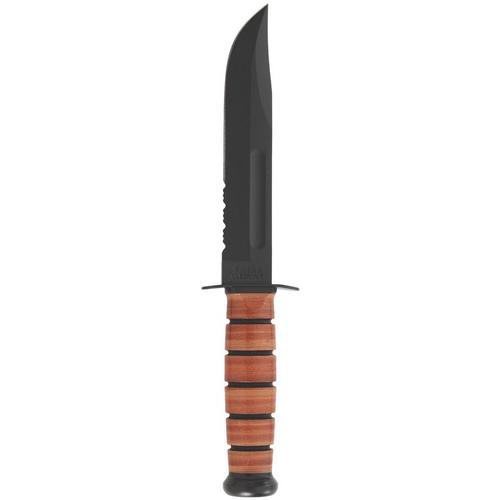 Ka-Bar U.S. Army KA-BAR Partially Serrated Fixed Blade Knife - Primary Image