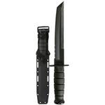 Ka-Bar Tanto Half-Serrated Fixed Blade Knife - Thumbnail 1 of 3