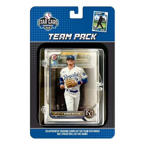 Star Card Surprise Kansas City Royals Team 20pk Trading Cards - Primary Image