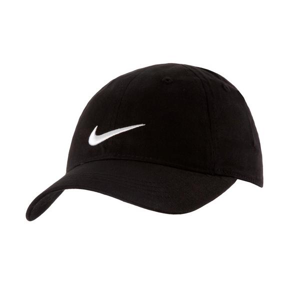 Boys' Nike Swoosh Adjustable Hat One Size Black