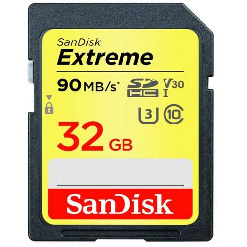 SanDisk Extreme SDHC Memory Card - Primary Image