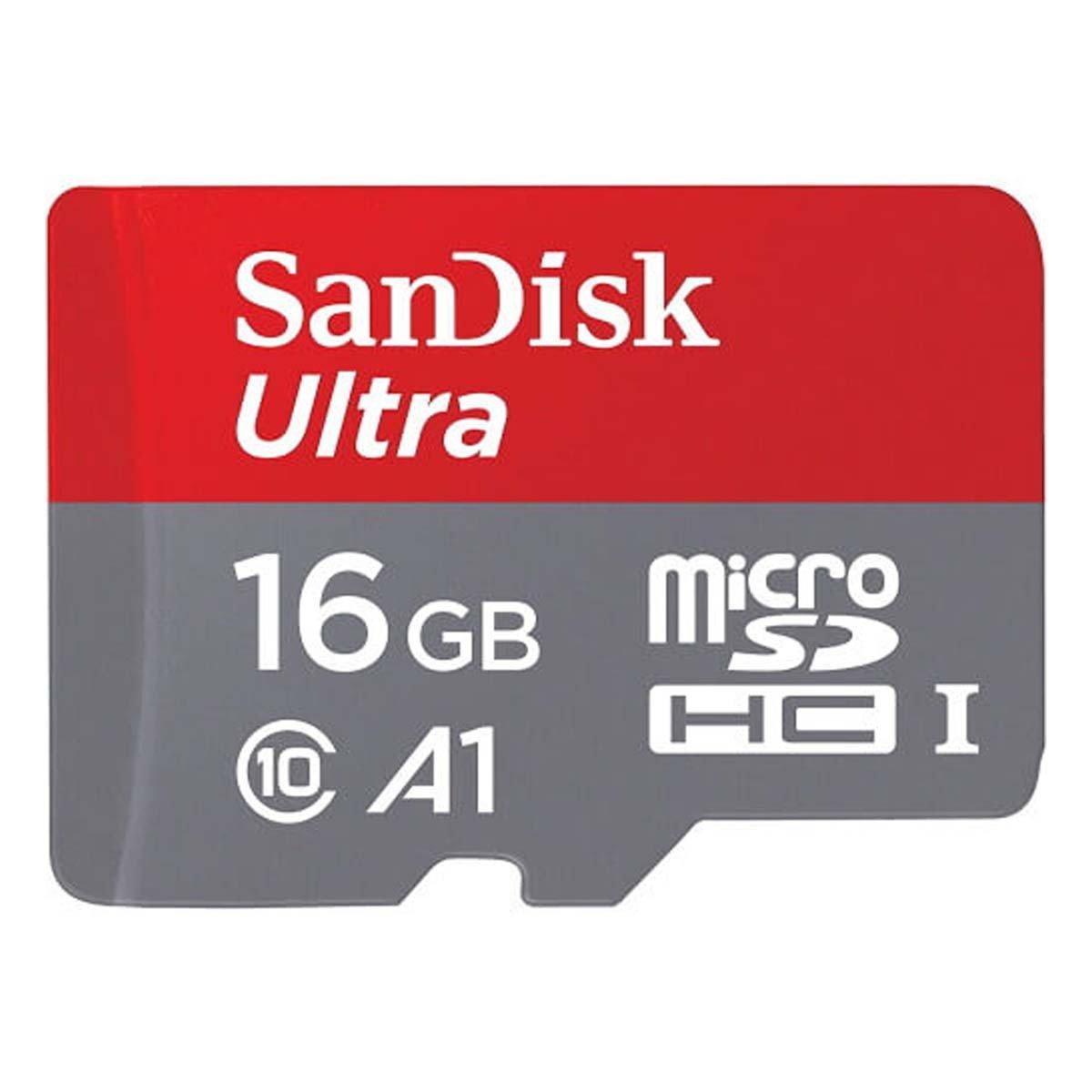 SanDisk 16GB Ultra microSDHC Memory Card - Everything But Stromboli