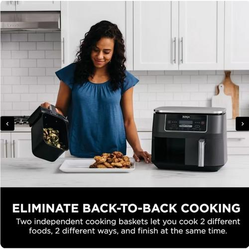Ninja Foodi 2-Basket Air Fryer With DualZone Technology - Primary Image