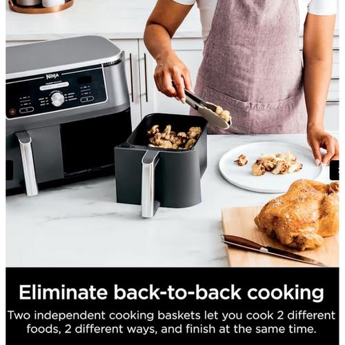 Ninja Foodi 6-in-110-qt. XL 2-Basket Air Fryer With DualZone Technology - Primary Image