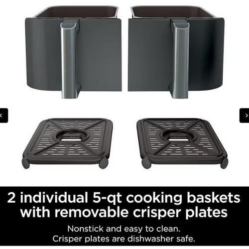 Ninja Foodi 6-in-110-qt. XL 2-Basket Air Fryer With DualZone Technology - Primary Image
