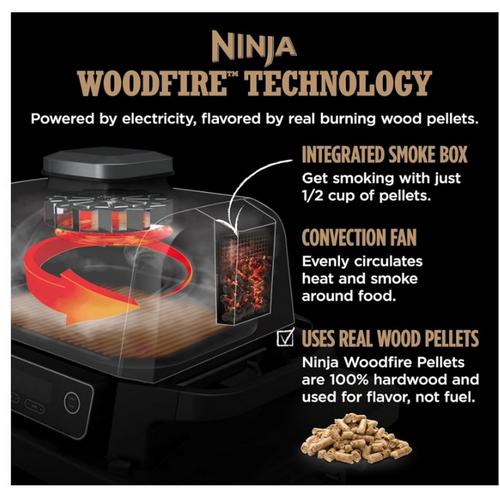 Ninja Woodfire 7-in-1 Outdoor Grill & Smoker - Primary Image