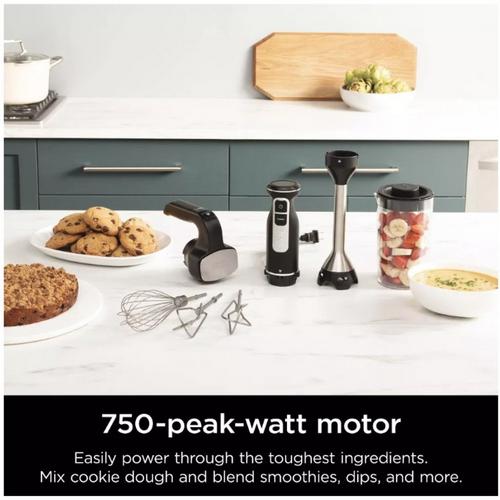 Ninja Foodi Power Mixer System Hand Blender And 5-Speed Hand Mixer Combo - Primary Image