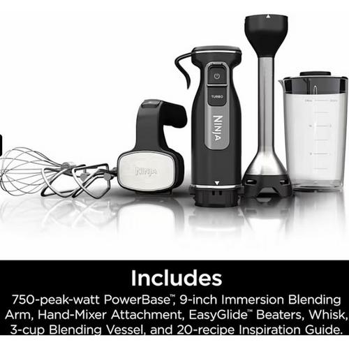 Ninja Foodi Power Mixer System Hand Blender And 5-Speed Hand Mixer Combo - Primary Image