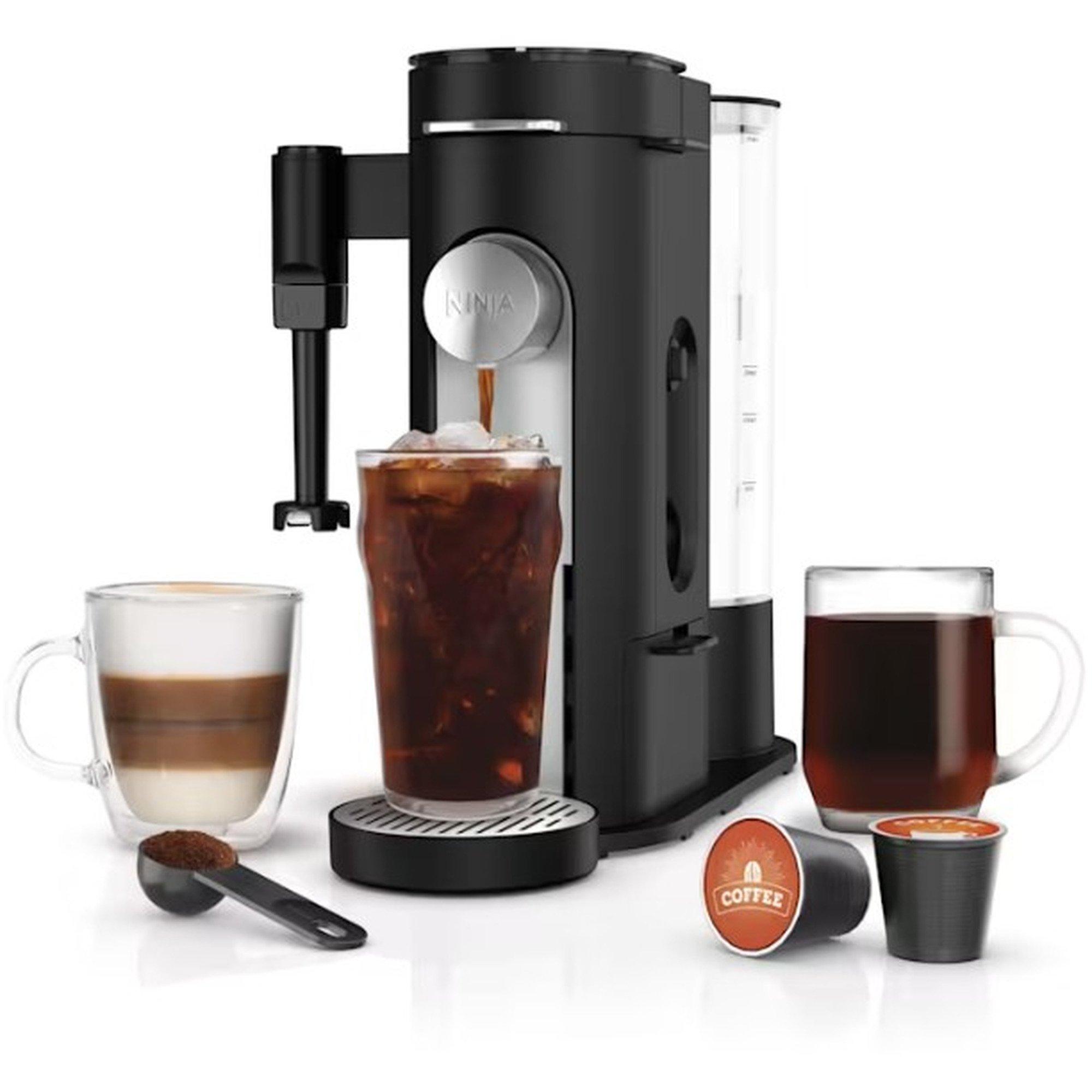 Ninja Single-Serve Pods & Grounds Specialty Maker Coffee - Ninja