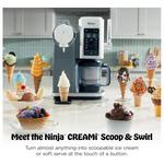 Ninja CREAMi Scoop & Swirl 13-in-1 Ice Cream & Soft Serve Maker - Thumbnail 2 of 11