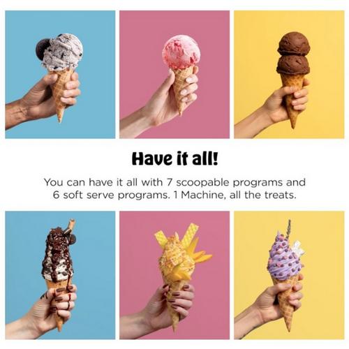 Ninja CREAMi Scoop & Swirl 13-in-1 Ice Cream & Soft Serve Maker - Primary Image