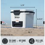 Ninja FrostVault 30qt Hard Coole With Cold Dry Zone - Thumbnail 6 of 9
