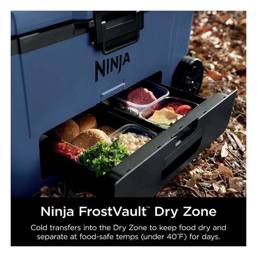 Ninja FrostVault 65qt Wheeled Cooler with Cold Dry Zone | SCHEELS.com