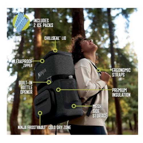 Ninja Outdoor FrostVault Go 24-Can Backpack Soft Cooler - Primary Image