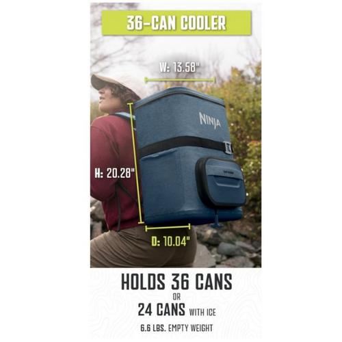 Ninja Outdoor FrostVault Go 36-Can Backpack Soft Cooler - Primary Image