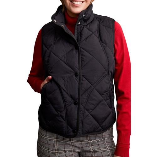 Women's Tribal Quilted A-Line Puffer Vest - Primary Image