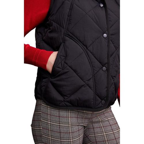 Women's Tribal Quilted A-Line Puffer Vest - Primary Image