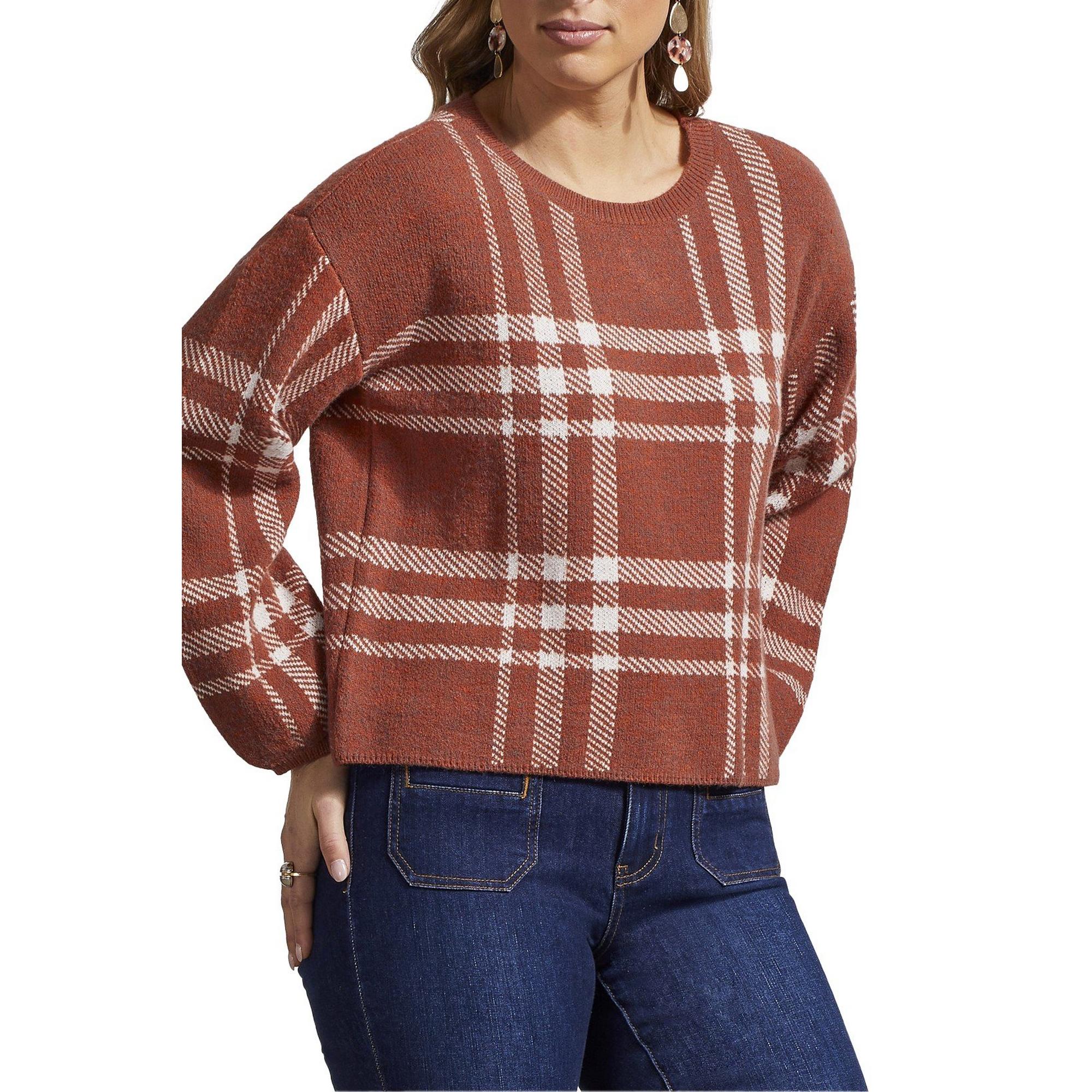 Women's Tribal Printed Pullover Sweater