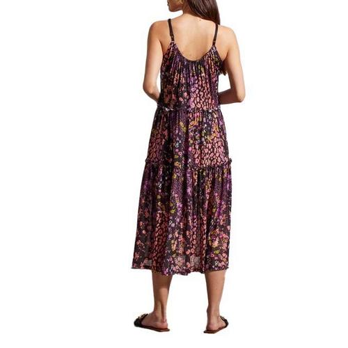 Women's Tribal Wear 2 Ways Midi Shift Dress - Primary Image